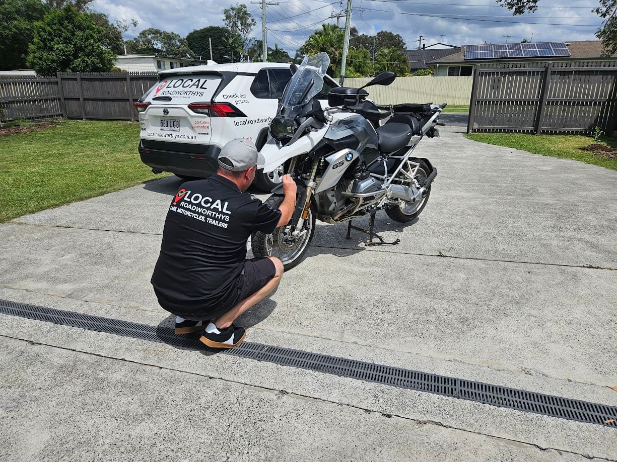 roadworthy motorcycle